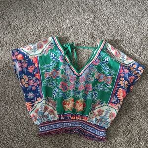 Flying Tomato Multicolor Floral Blouse Size Small